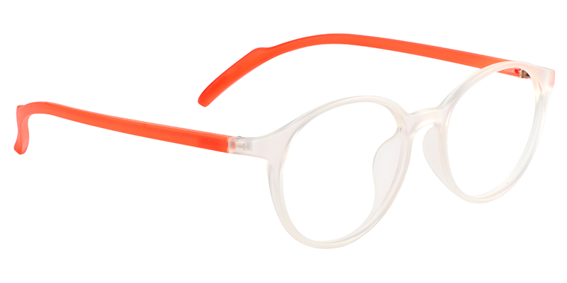 Round Clear Glasses | Zeelool Eyeglasses3