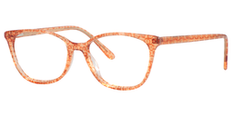 Sandra Rectangle Living Coral Glasses4