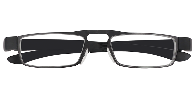 Rectangle Black Reading Glasses | Zeelool Reading Glasses1