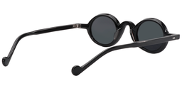 Abbott Round Black Sunglasses5
