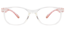 Heidi Rectangle Clear Glasses0