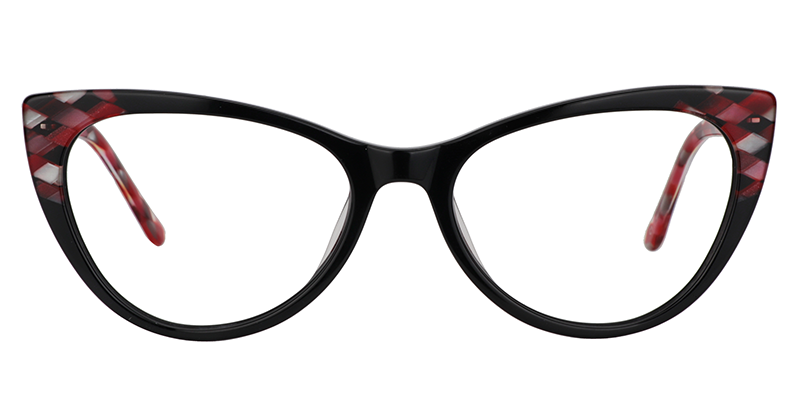 Cateye Black Glasses0