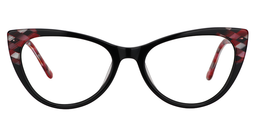 Jill Cateye Black Glasses0