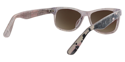 Kyle Oval White Sunglasses5