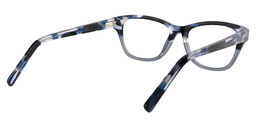 Tommy Rectangle Blue-Black Glasses5