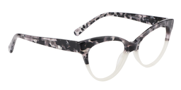 Ingrid Cateye White Glasses3