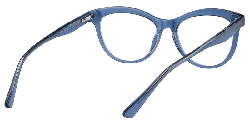 Cateye Blue Glasses | Zeelool Eyeglasses5