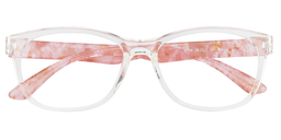 Heidi Rectangle Clear Glasses1