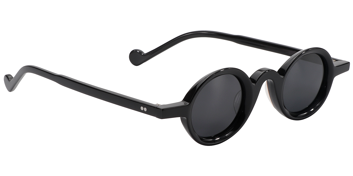 Round Black Sunglasses | Zeelool Sunglasses3