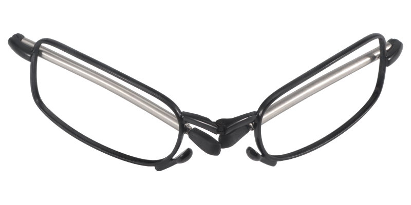 Rectangle Black Reading Glasses | Zeelool Reading Glasses2
