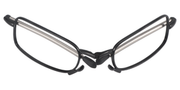Alice Rectangle Black Reading Glasses2