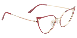 Phoenix Cateye Red Glasses6