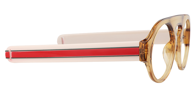 Round Beige Glasses | Zeelool Glasses4