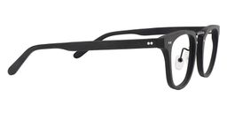Orville Rectangle Black Glasses 4