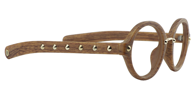 Round Wood Glasses | Zeelool Optical Online4