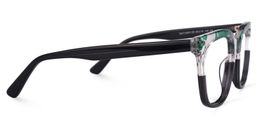 Kriss Square Black Glasses2