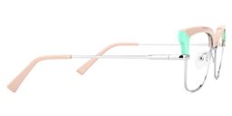 Marcsa Browline Dusty-Pink Glasses2