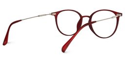 Judsy Round Red Glasses3