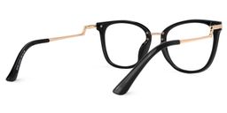 Toradger Cateye Black Glasses3