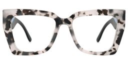 Melba Square Light-Tortoise Glasses0