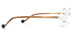 Sauri Round Clear Glasses2