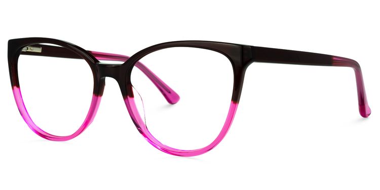 Rosario Cateye Purple Glasses