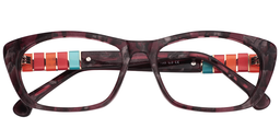 Ryan Rectangle Red Tortoise Glasses1