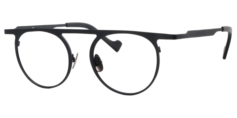 Round Dark Blue Glasses | Zeelool Eyeglasses2