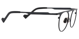 Baillie Round Dark Blue Glasses4