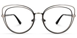 Terianna Cateye Tarnish Glasses0