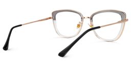Mulero Square Gray Glasses3