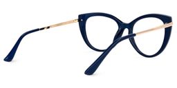 Amarilis Cateye Dark-Blue Glasses3