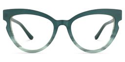 Gommard Cateye Green Glasses0