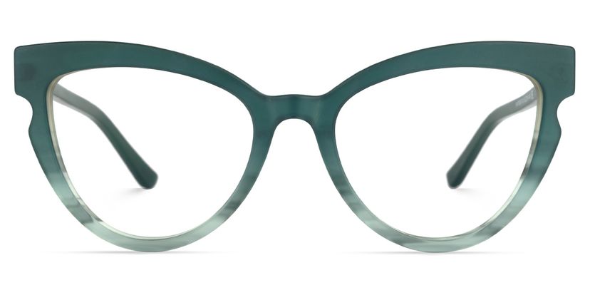 Gommard Cateye Green Glasses