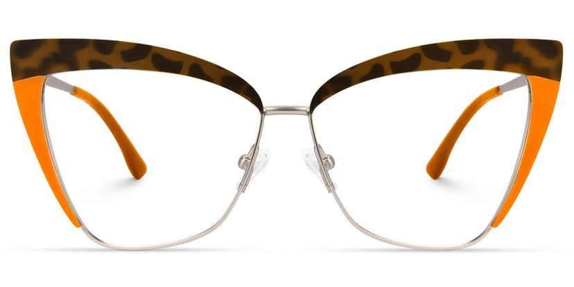 Luperon Cateye Earthy-Yellow Glasses