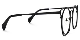 Janice Geometric Black Glasses2