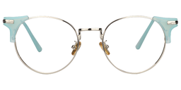 Sandra Round Green Glasses 0