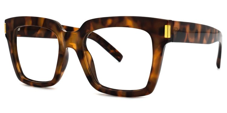 Johana Square Tortoise Glasses