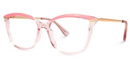 Bethea Cateye Pink Glasses1