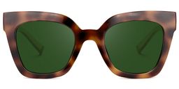 Malcolm Square Burnt Umber Glasses5