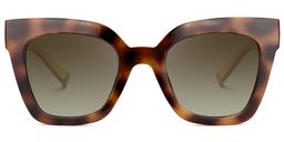 Malcolm Square Burnt Umber Glasses12