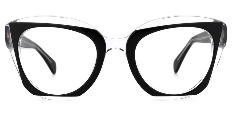 Karina Cateye Black Glasses
