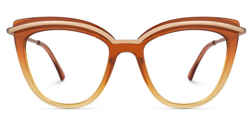 Wasiq Cateye Tawny Glasses