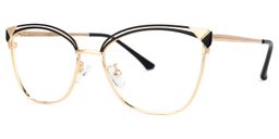 Exey Cateye Black Glasses1