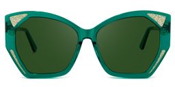 Routh Geometric Green Glasses10