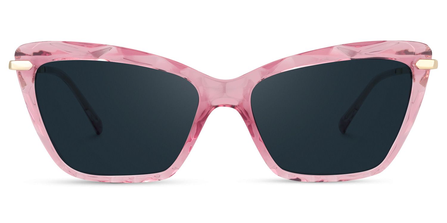 Cateye Pink Glasses | Zeelool Eyewear Online7