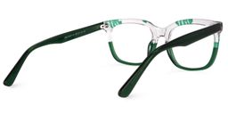 Kriss Square Green Glasses3
