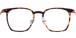 Vincent Rectangle Gold-Tortoise Glasses5