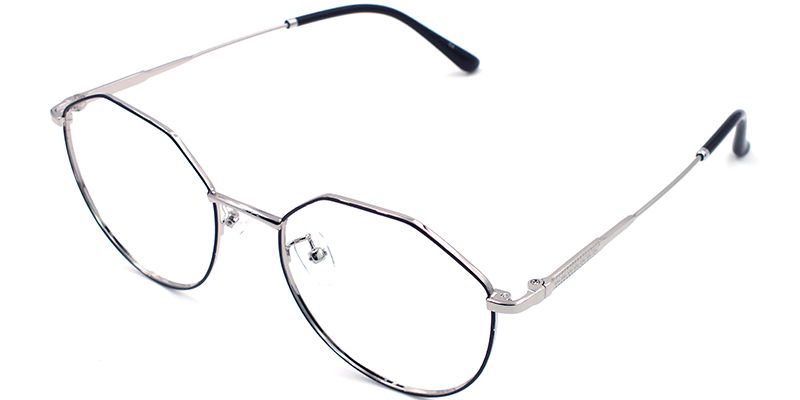 Try-on the Geometric Eyeglasses on Zeelool6