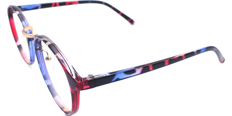 Dinah Round Floral Glasses8